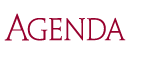 Agenda
